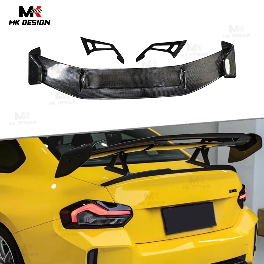 

For BMW M2 G87 M3 G80 M4 G82 G82 G20 G28 G22 G26 G30 G38 Carbon Fiber ADR Style Rear Trunk Lip Wing Rear Spoiler Car Accessories
