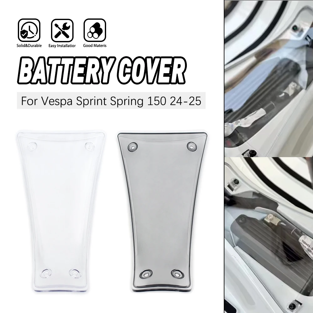 

For Vespa 2024 up Vespa Sprint Vespa Primavera 2024 2025 Motorcycle Battery Protection Cover