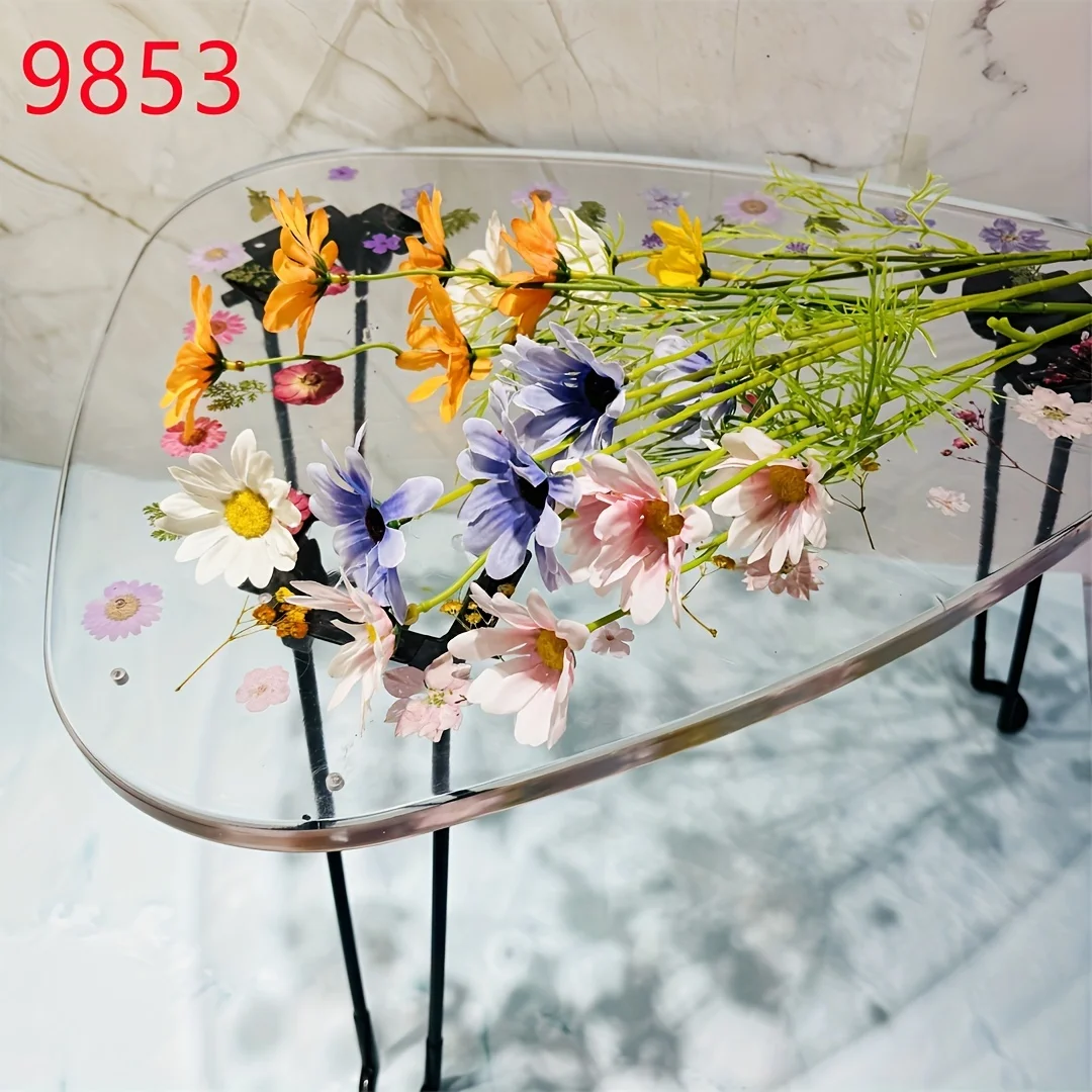 

Большая треугольная силиконовая форма для сервировочной доски для закусок на большой обеденный или кофейный стол - Современный DIY-набор