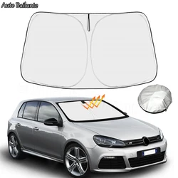 Car Windshield Sun Shade Cover Sunshade Visor For VW Volkswagen Golf MK7 2013 2014 2015 2016 2017 2018 Accessories