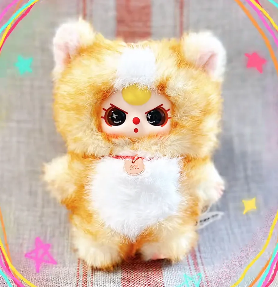 

New Product Genuine Baby Three Whose Cat Is This Series Trendy Vinyl Plush Blind Boxes Figurines Pendants Toy Birthday Gifts