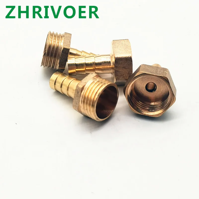 Brass Hose Fitting 4mm 6mm 8mm 10mm 19mm Barb Tail 1/8