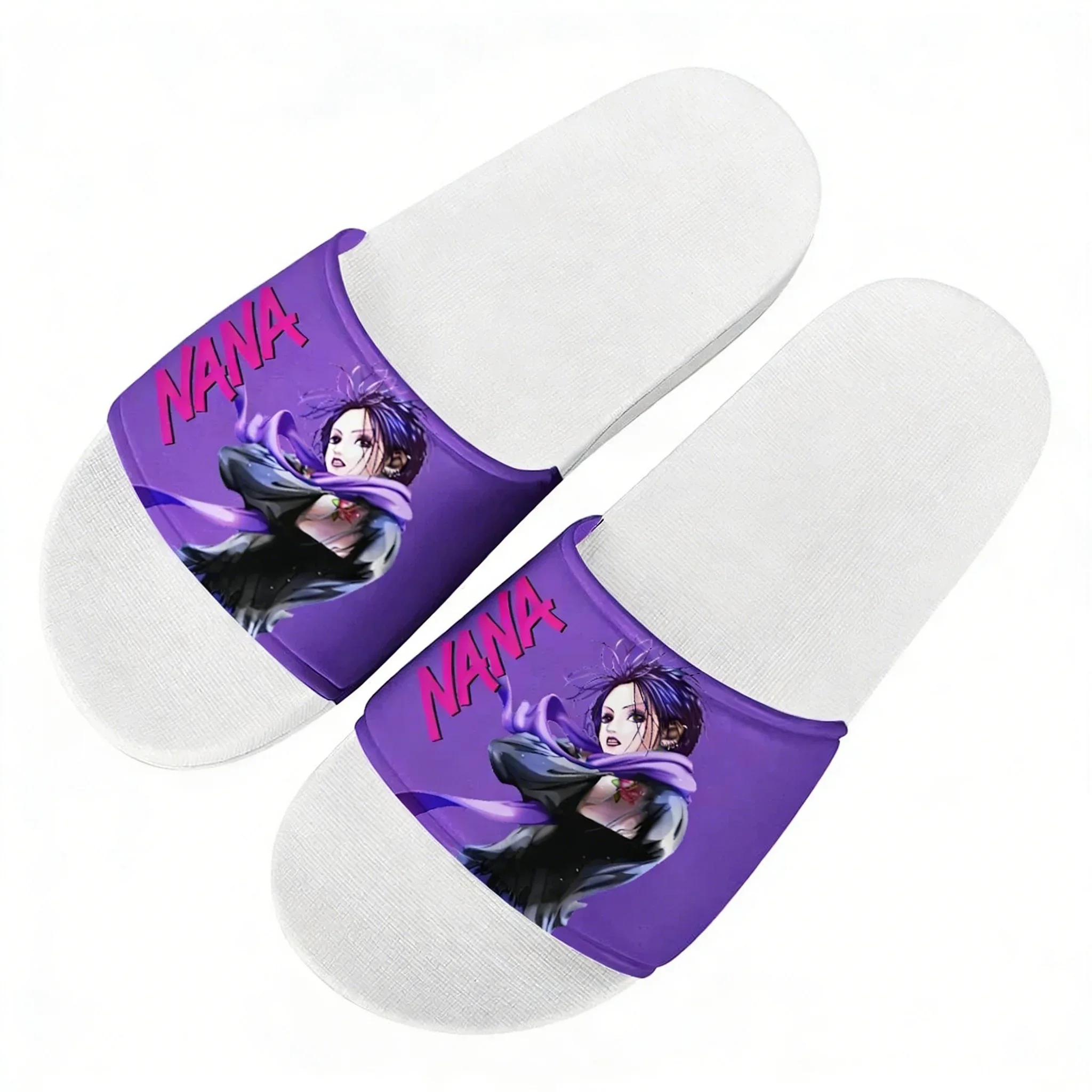 NANA Sandals Home Slippers Water Shoes Man Women Teenager Sandal Bathroom Beach Pool Fashion Anime Custom Made Summer Slippers
