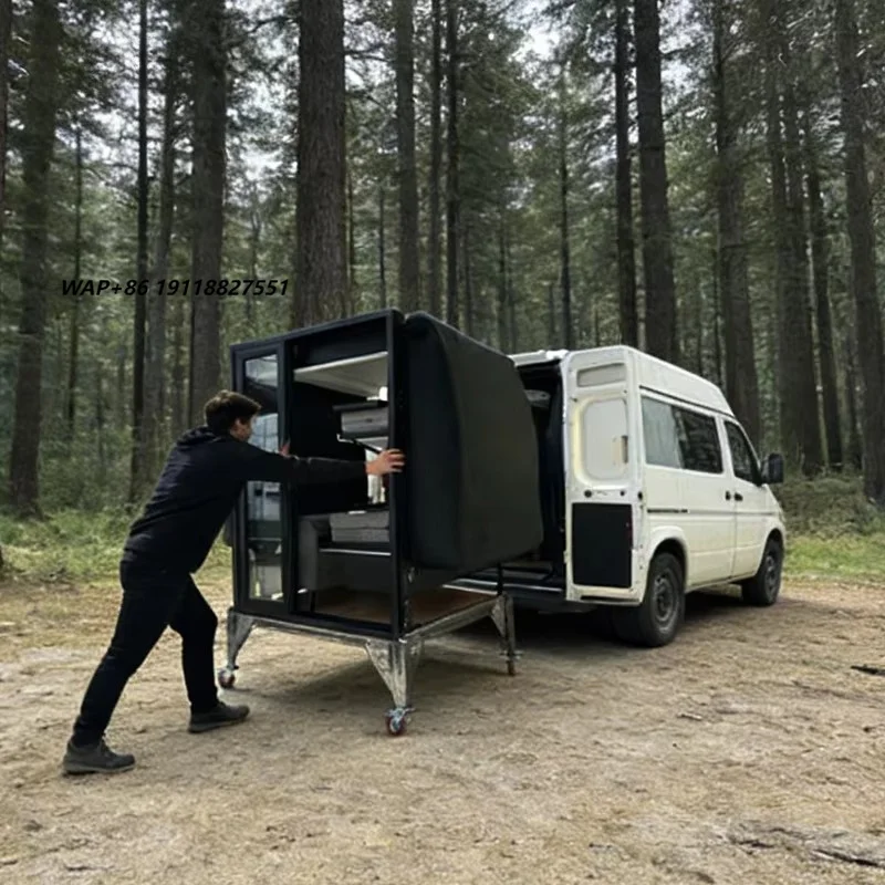 Conversión de Furgoneta en Autocaravana, Económica y Modular, Furgoneta de Carga, Wohnmobil