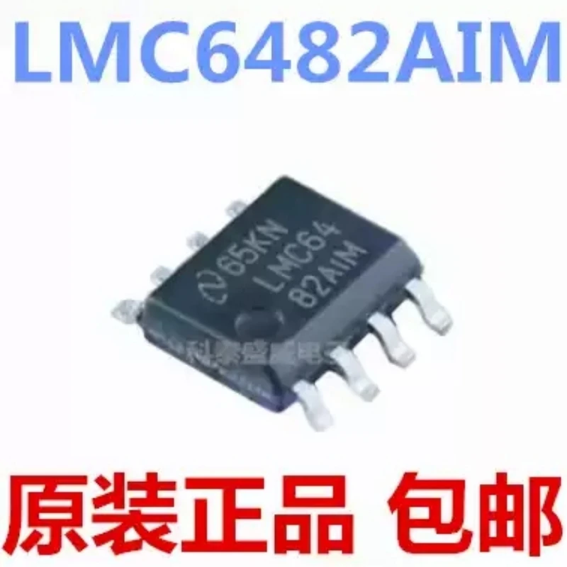 novo-e-original-lmc6482aimx-lmc6482aim-sop-8-amplificador-operacional-integrado-em-chip-ic