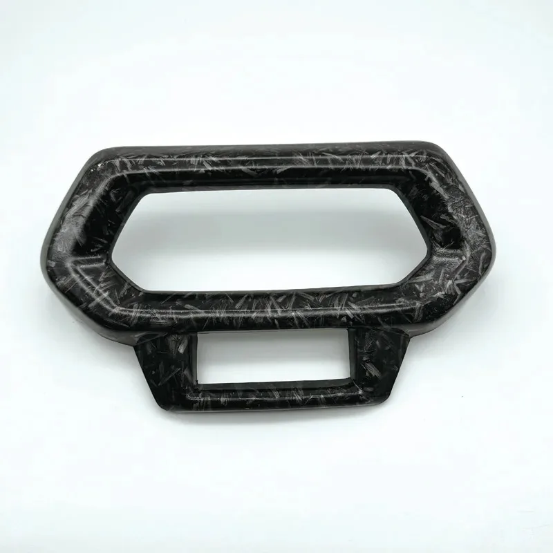 For YAMAHA XMAX300 2023 2024 XMAX 300 2024 Motorcycle Dashboard Instrument Frame Cover Trim Glossy Black Carbon Fiber