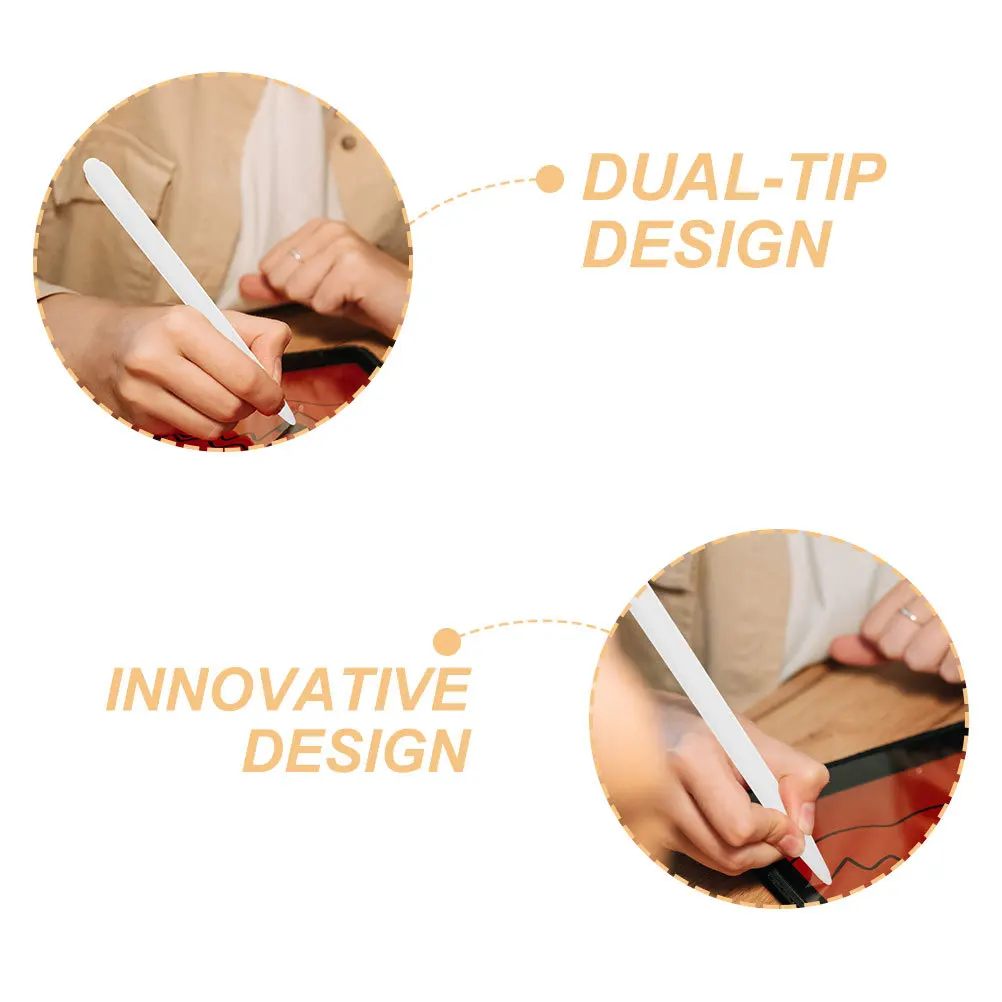 

Capacitive Stylus Pen Dual-Tip ABS Material Infrared Screen Touch Screen Whiteboard Writing Pen Sensitive and Smooth