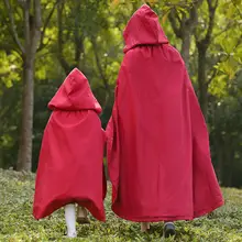 Red Riding Hood Costume with Cloak for Women and Girls #3