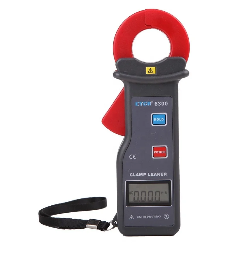 ETCR6300 High Accuracy Clamp Leaker AC Leakage Current Measurement On-line AC Current Meter