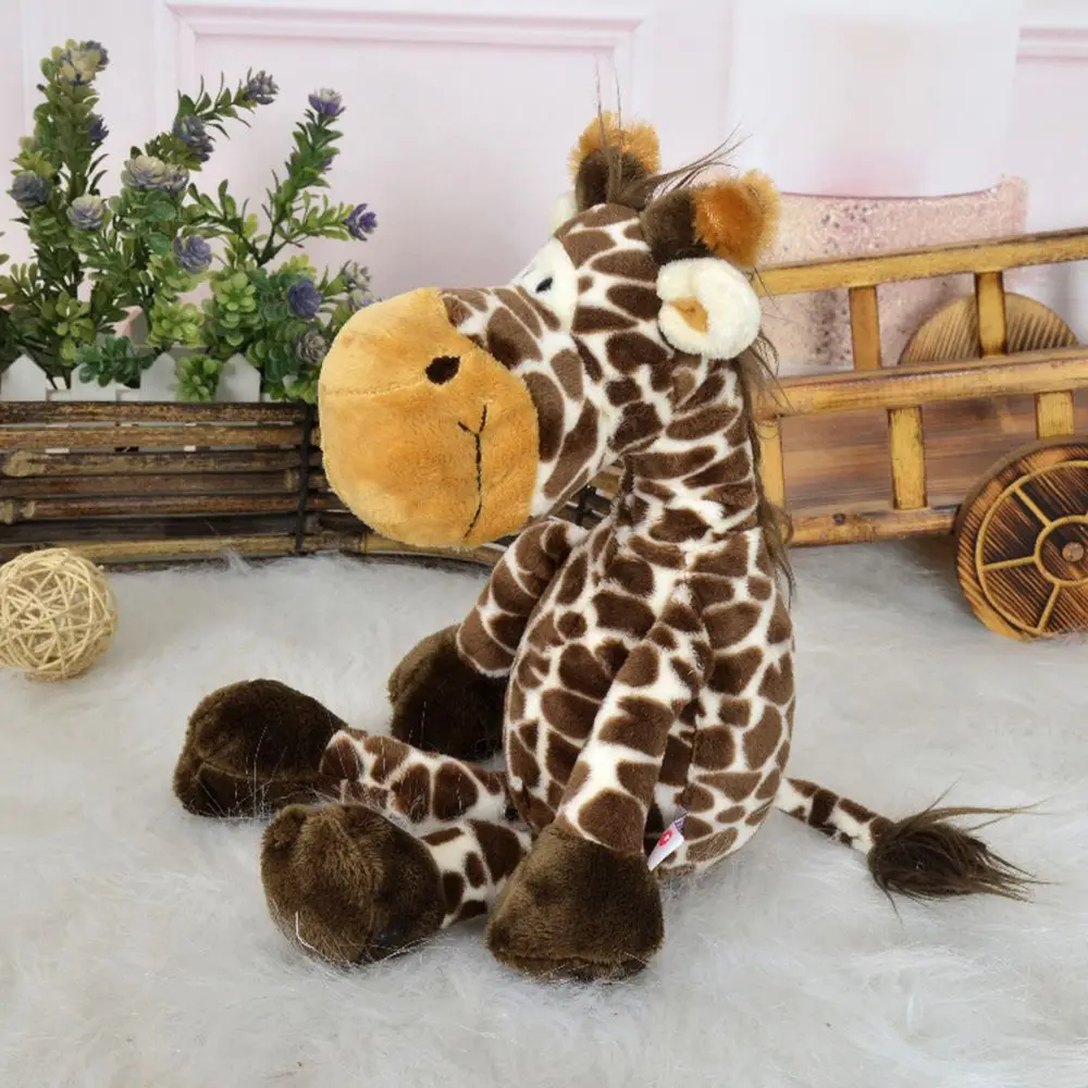 

Home Decor Wild Animal Sofa Bed Decor Cartoon Lion Car Ornaments Stuffed Lion Stuffed Animals Deer Plush Toy Lion Stuffed Doll