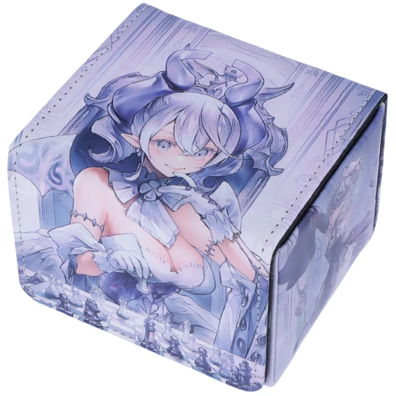 Card Case Yu-Gi-Oh Evil Twin Labrynth Arianna Tearalaments Diy Quality Leather Action Toy Figures Game Collection Storage Box