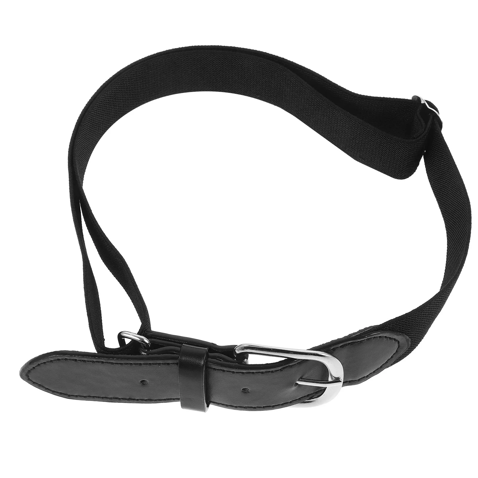 Youth Elastic Baseball Belt Adjustable Stretch Waist Band for Boys Softball Players Nylon Zinc Alloy PU Comfort Fit Stylish