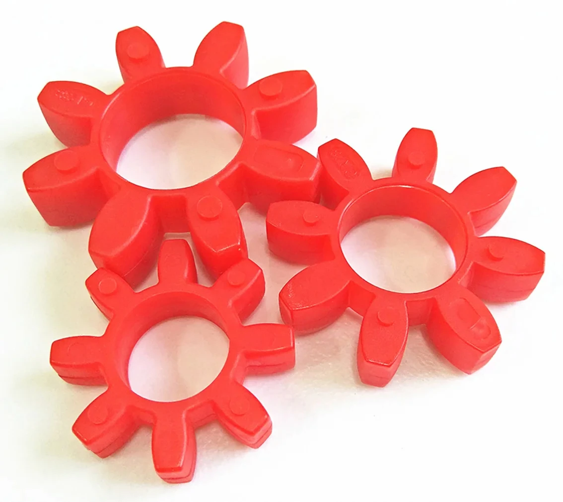 Plum Blossom Pad Star Shaped Coupling Elastic Buffer Pad GR14/19/24/28/38/42/48-160 Polyurethane Hexagonal Octagonal Decagonal