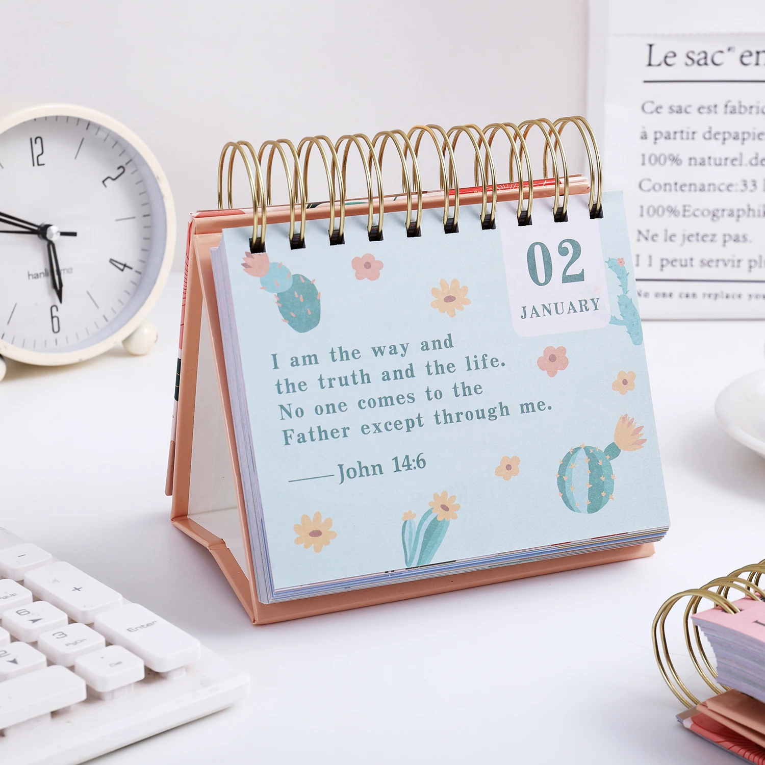 365 Day Scripture Desk Calendar