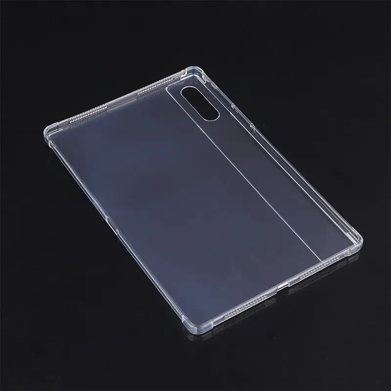 Transparente weiche TPU-Tablet-Hülle für Yoga Pad Pro 12,7 Zoll, Airbag, Anti-Drop, Anti-Kratzer, Anti-Rutsch-Hülle