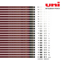 日本の輸入ユニペンシル,HI-UNI個,学生試験,特殊スケッチ,2時間/2b/文房具