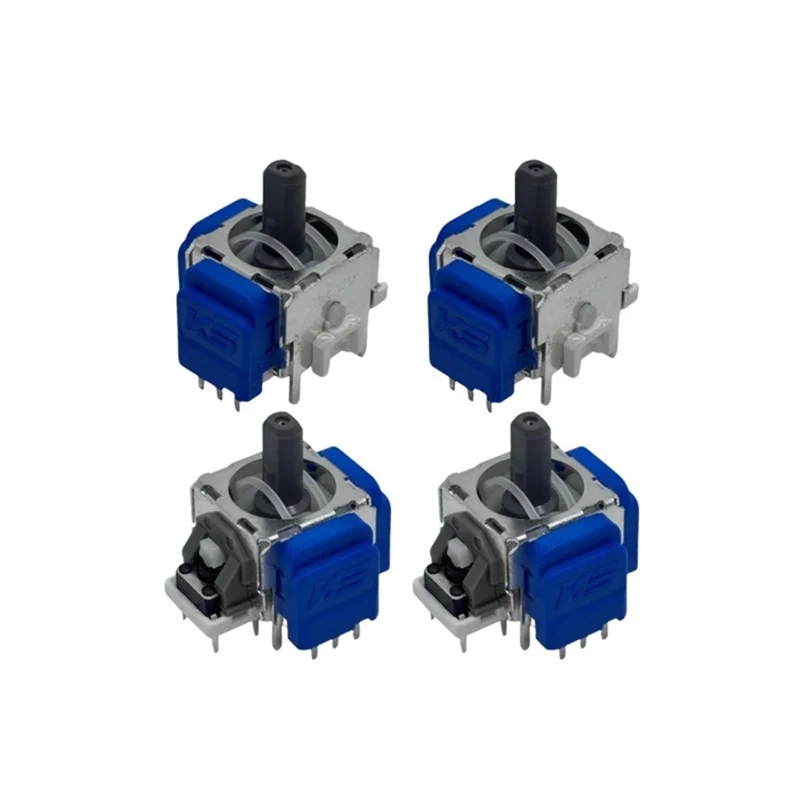 عصا التحكم الكهرومغناطيسية TMR + غطاء عصا التحكم لوحدة تحكم ألعاب PS5 عصا التحكم المقاومة المغناطيسية لنفق تناظري