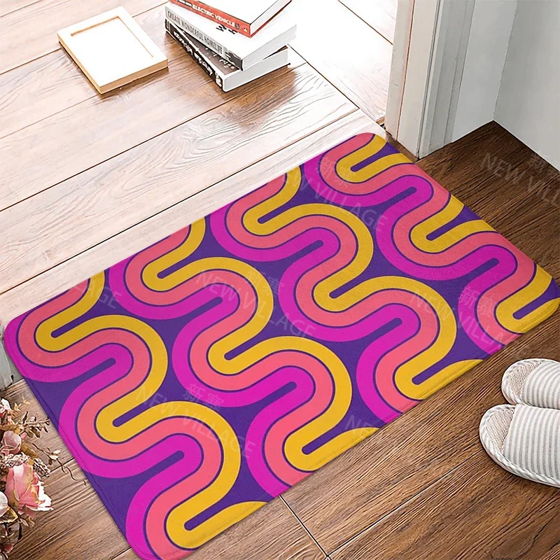 Anti-slip Bath Mat Bathroom Small Rug Shower Mat Home Decor Door Mat Kitchen Mat Bedroom Entrance Room Mats Floor Carpet vintage