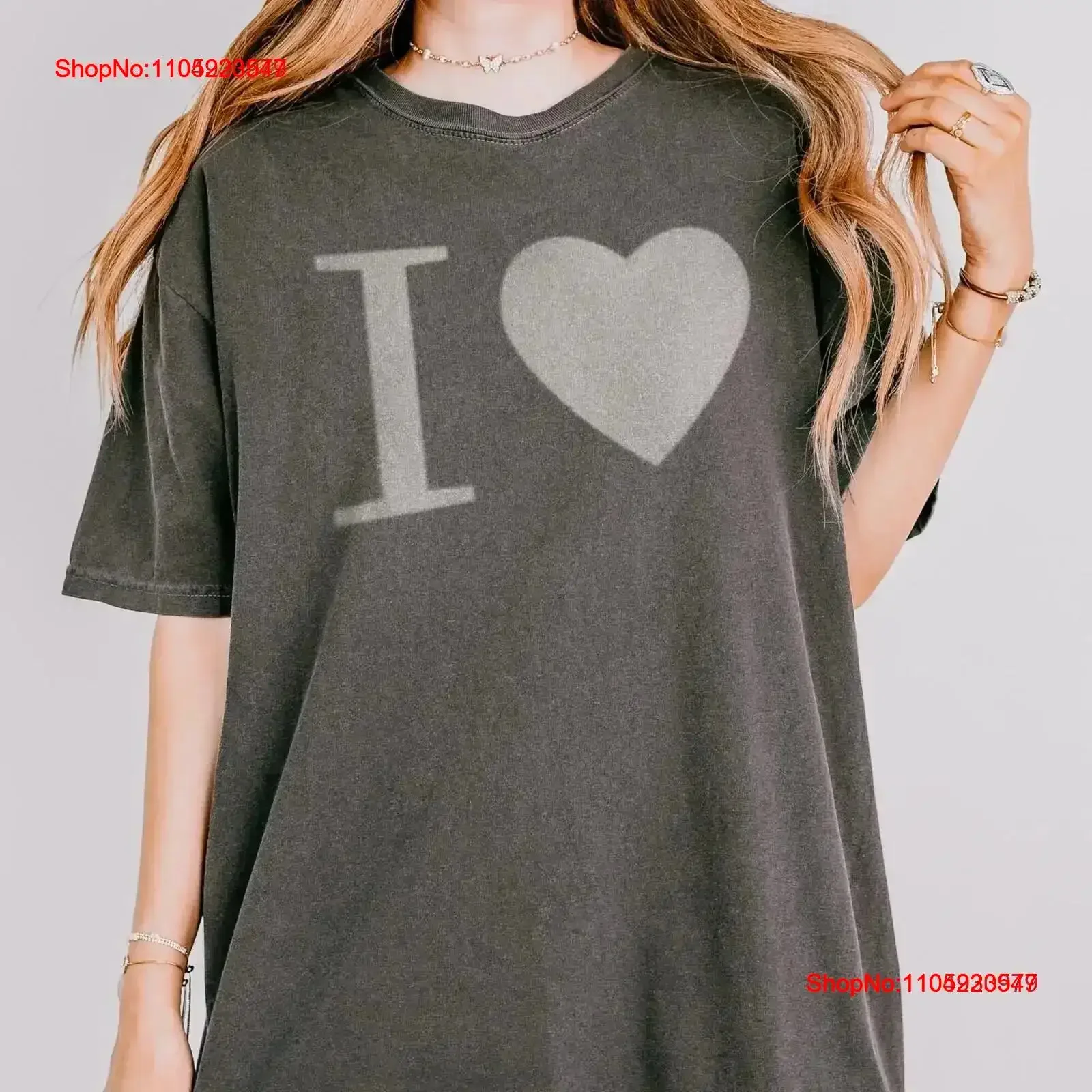 

Футболка в стиле ретро Valentines HearT «Я люблю тебя для пары», модные винтажные рубашки на день, стираная уличная одежда, удобная винтажная футболка с графическим рисунком