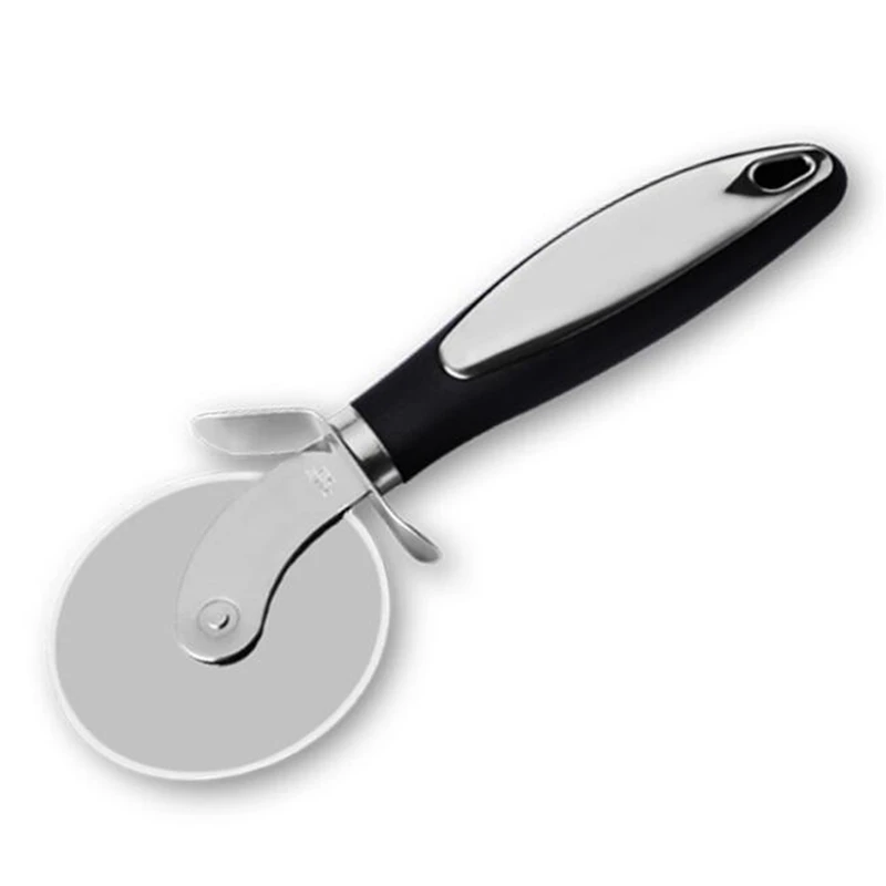 Pizza Cutter Stainless Steel Pizza Knife Wheel Shovel Cake Bread Pies Knife Bakeware Pastry Dough Slicer Kitchen Baking Tools