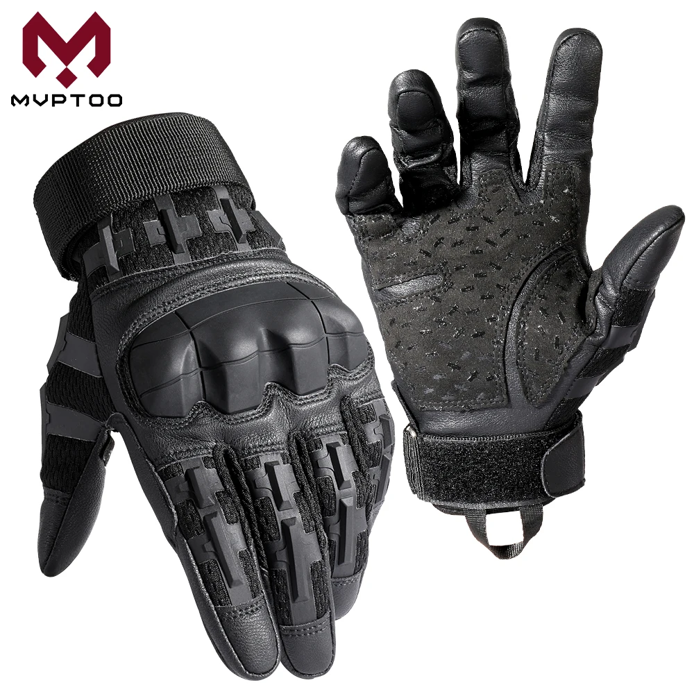 Tactical Gloves Full Finger Touchscreen Anti Slip Durable Protective Gloves for Motorcycle Cycling Hiking Camping Outdoor Work