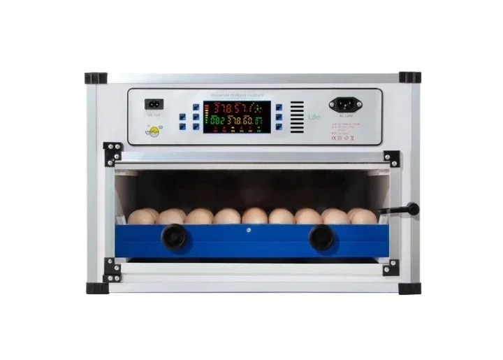 68 Eggs Dual Electric Edition Incubator Machine Automatic Egg Incubator for Chicken Quail Bird Egg Hatch