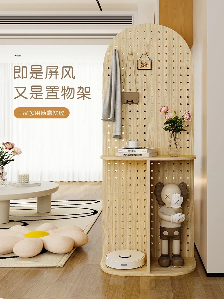 Panel screen partition rack floor