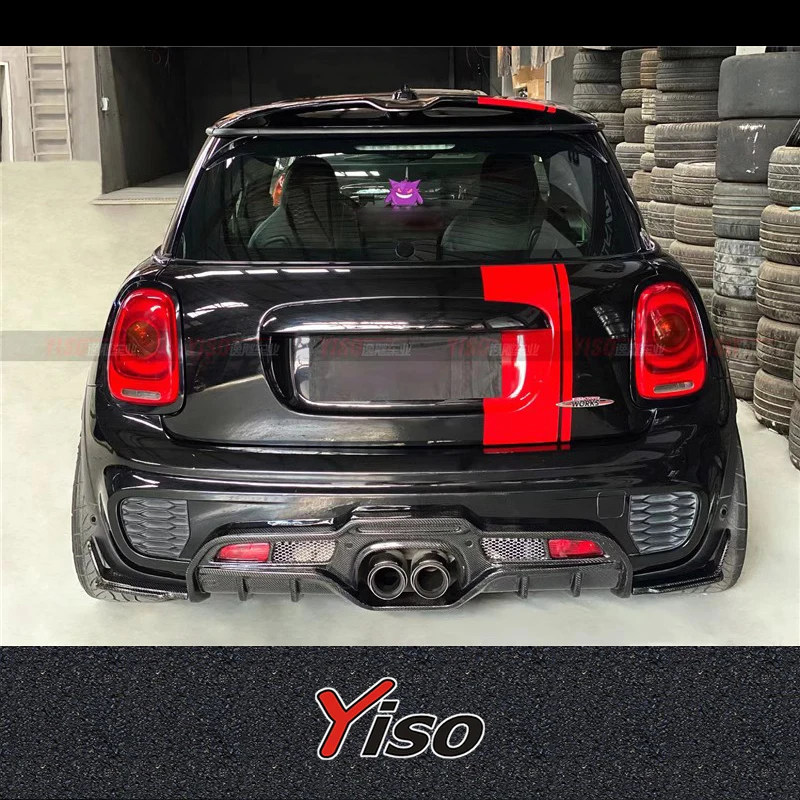 FOR BMW MINI F55 F56 JCW Modified Carbon fiber Aerodynamic kit GIOMIC Rear Lip