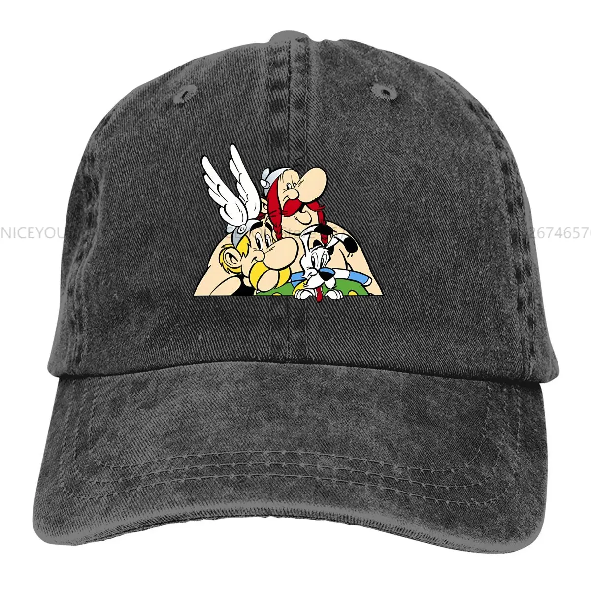 Idefix Baseball Cap Men Hats Women Visor Protection Snapback Asterixs and Obelixs Cartoon Comic Caps