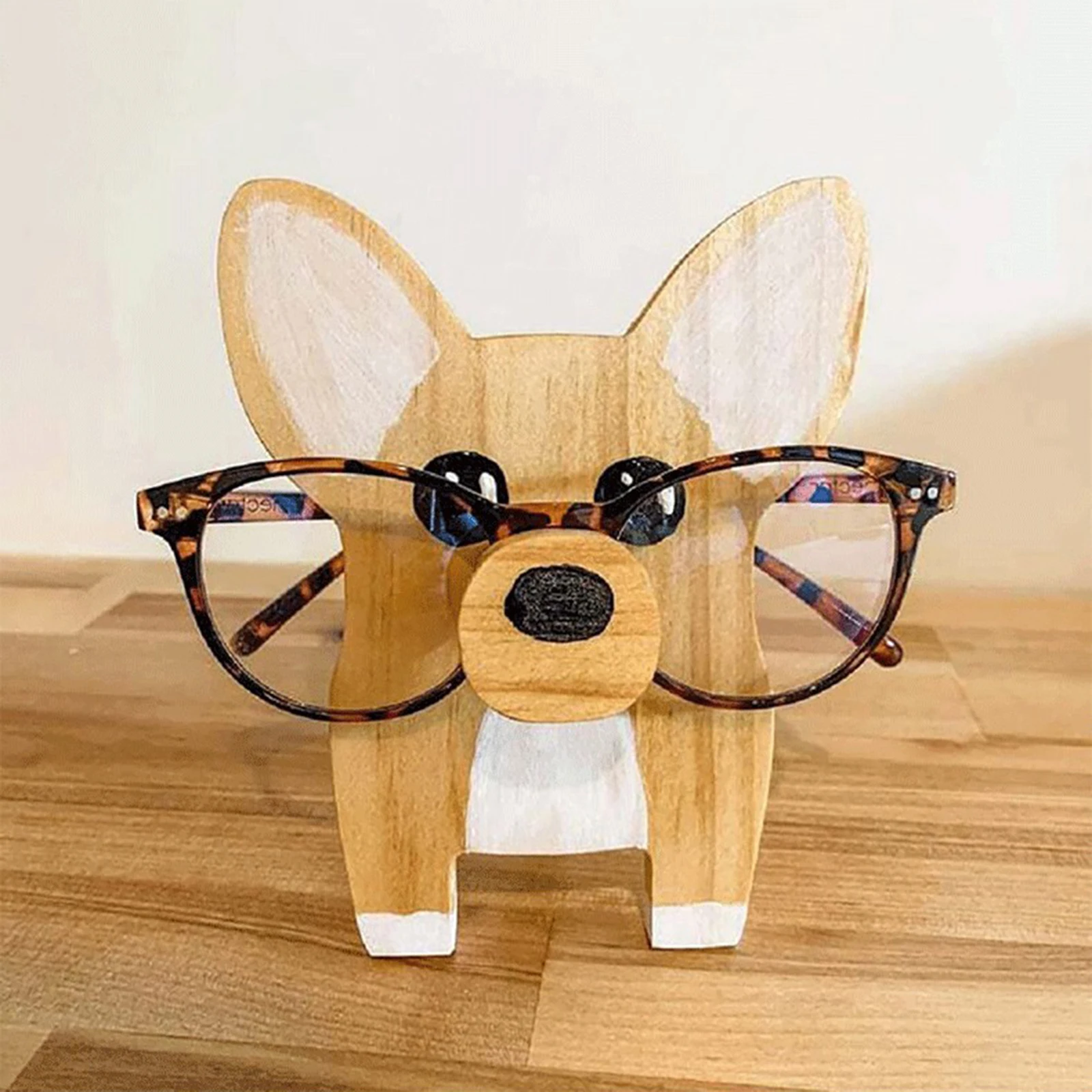 Cute Animal Shape Glasses Frame, Escritório e Decoração, Desktop Bracket