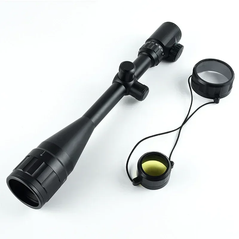 Imagem -06 - Scope Aoeg Optics Rifle Riflescope de Retículo Iluminado Sniper Gear para Visão Vermelho e Verde Tático 624x50