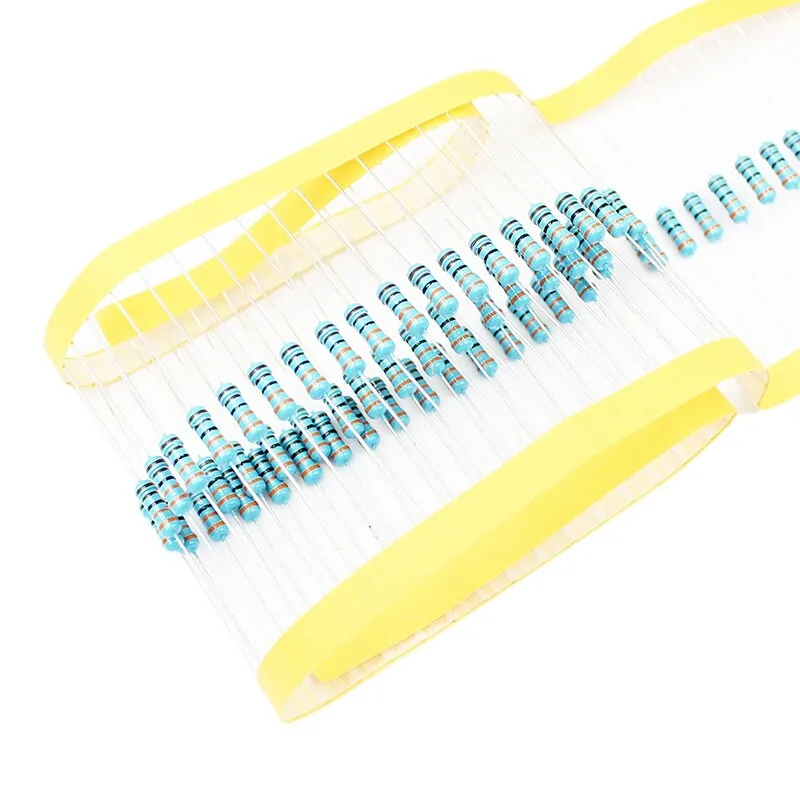 50pcs 1/2W 1% Metal film Resistors-Full Range of Values 0.1R to 10M