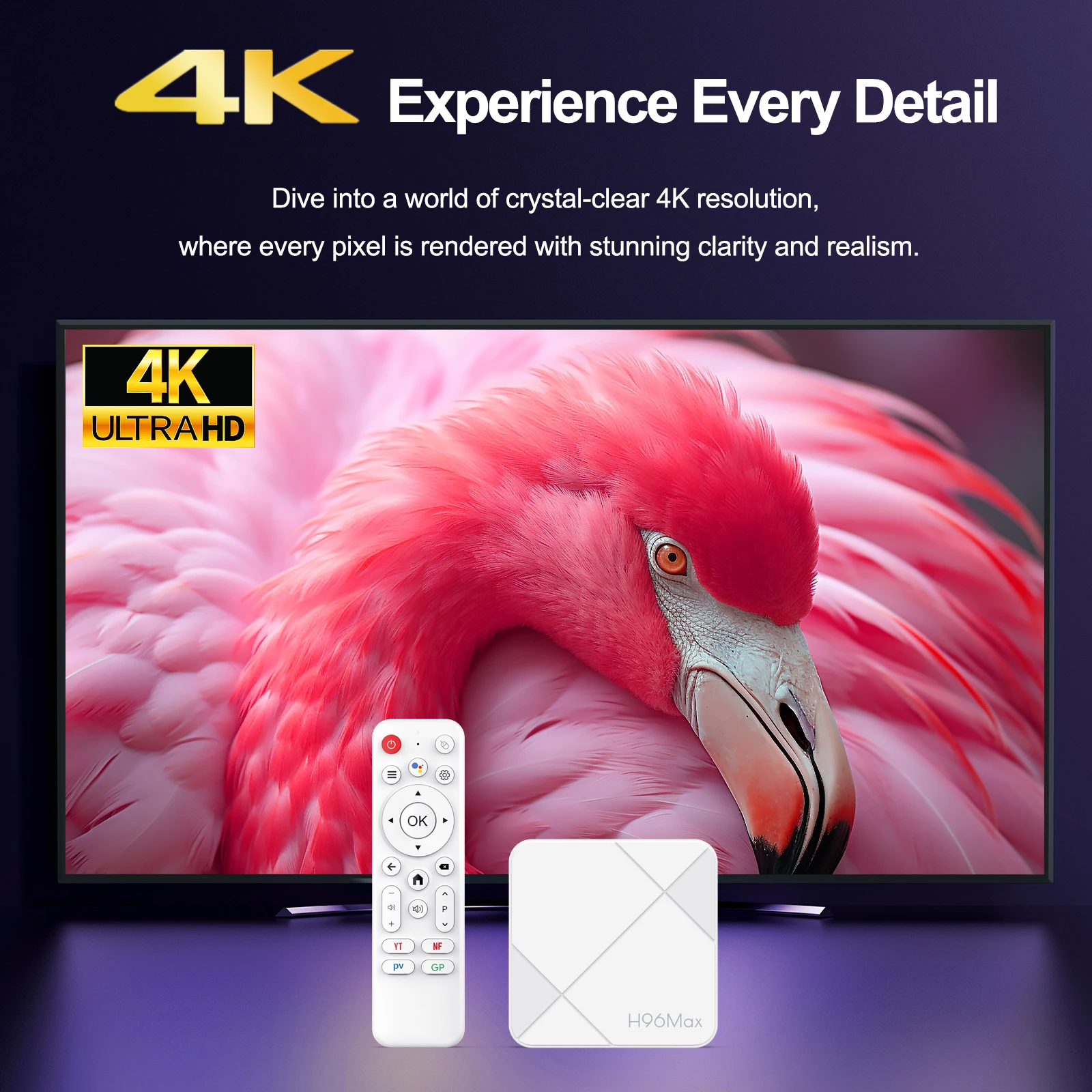 H96 MAX RK3518 Smart TV Box 4K Android 14.0 Rockchip 3518 رباعي النواة Wifi6 BT5.4 Google Voice Assistant Set Top Box
