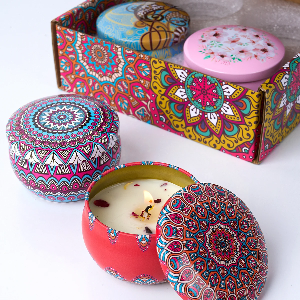 Conjunto de 4 Velas Aromáticas - Home Fragrance Set Gift avaliação e preço