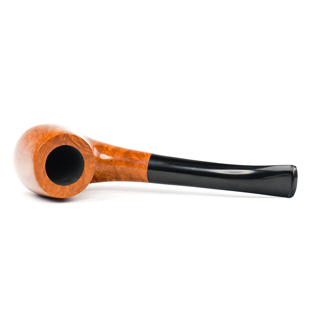 S26cf3abd6cee4d879c10587916af1ff6e Glatte dänische Bruyèreholz-Pfeife