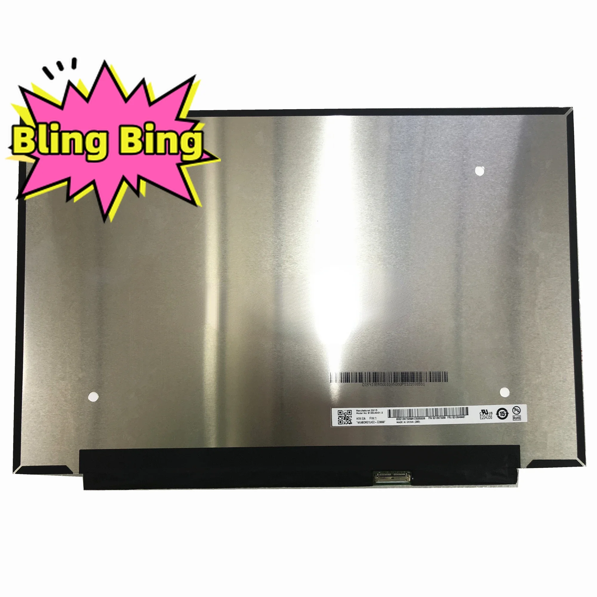 

B133UAN01.0 13.3" 1920×1200 IPS Display Panel Slim Laptop LED LCD Screen