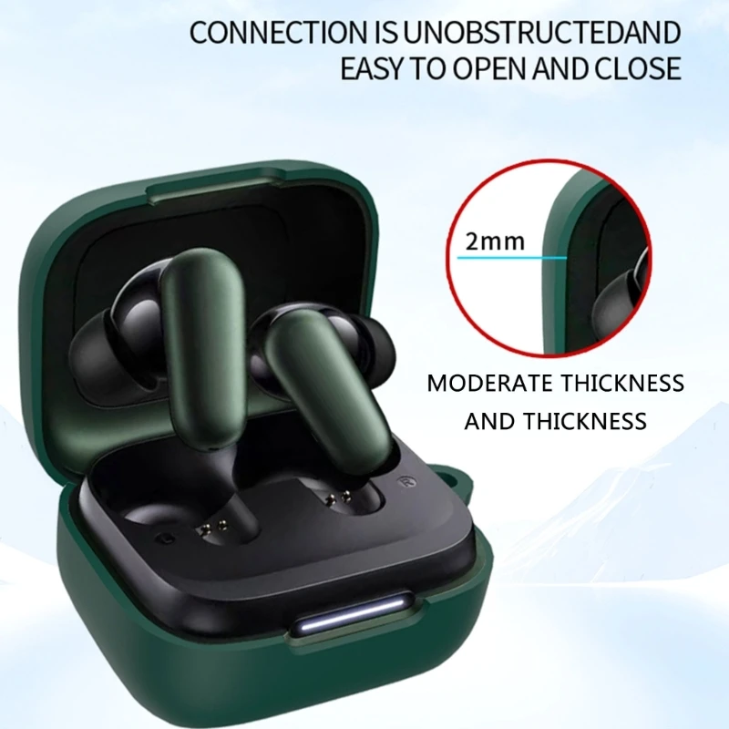 Case Cover Silicone Protective Skin for R50i NC Earphones Charging Box Protective Earphone Case Cover image 4