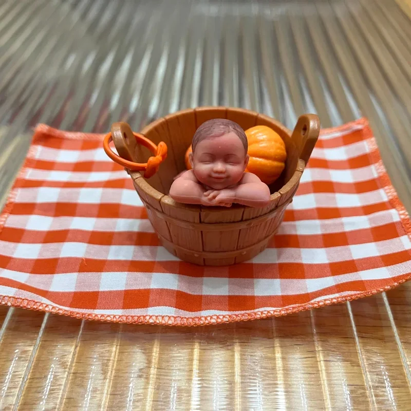 New Zuru My Mini Baby Pumpkin Series 5 Surprise Blind Box Soft Silicone Mini Doll Collectible Toy Girls Kids Birthday Gift view 3