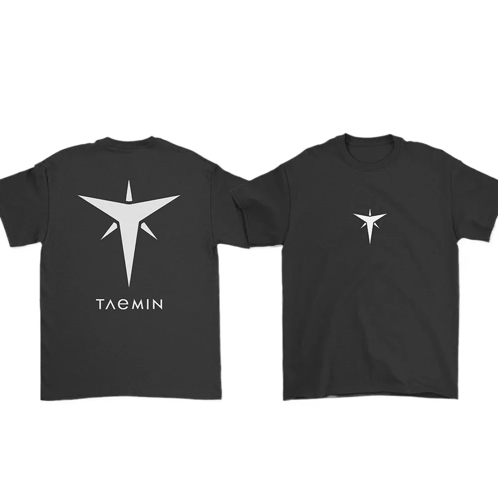 

Футболка Taemin Ephemeral, винтажная футболка унисекс 90-х годов, уличная одежда для мужчин и женщин, забавная футболка с короткими рукавами, топы