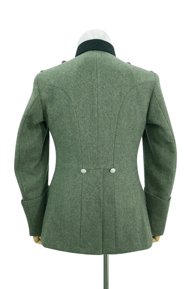 Chaqueta túnica de lana de Oficial General, Heer M28 alemán, WWII, GUWA-B012