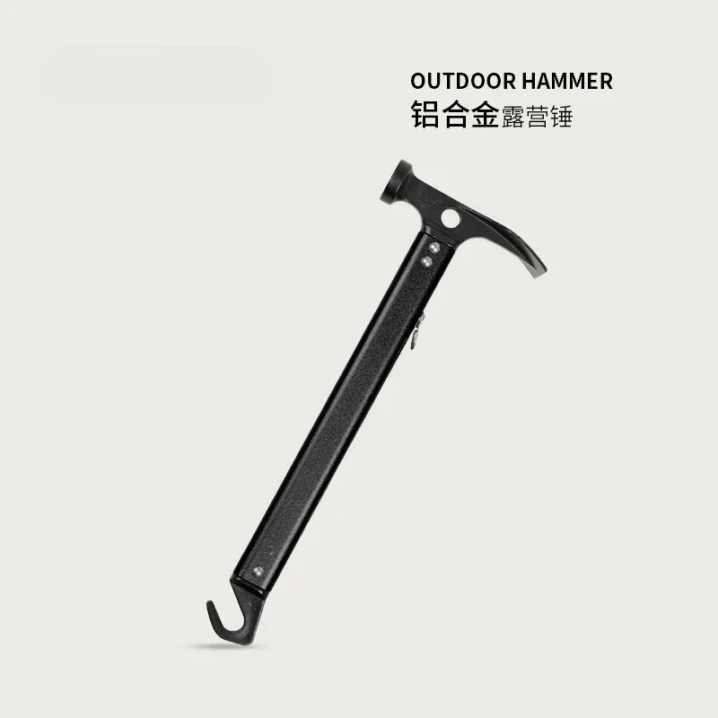 Outdoor Camping Tent Nail Hammers, Camping Equipment, Cast Iron Hammers, Sports and Entertainment, Multifunctional Tools