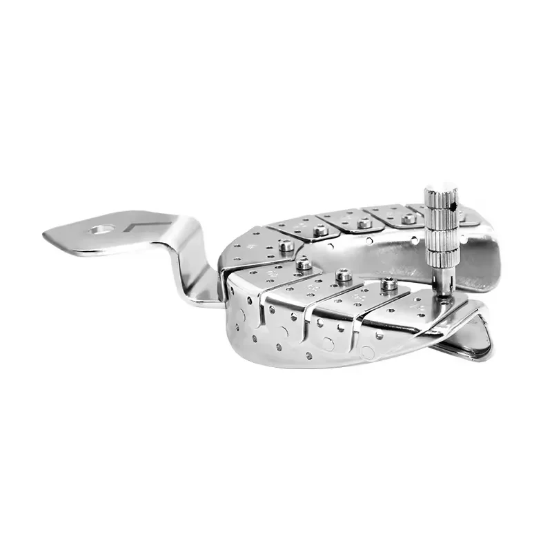 High Quality Autoclavable Stainless Steel S/M/L Size den  tal imp lant Impression Tray for imp lant Clinical Accuracy