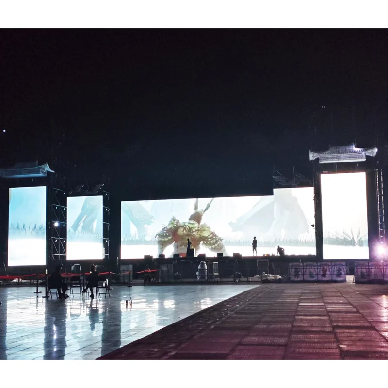 P3.91 Outdoor LED Rental Screen Roadshow Promotion Display for Commercial Event