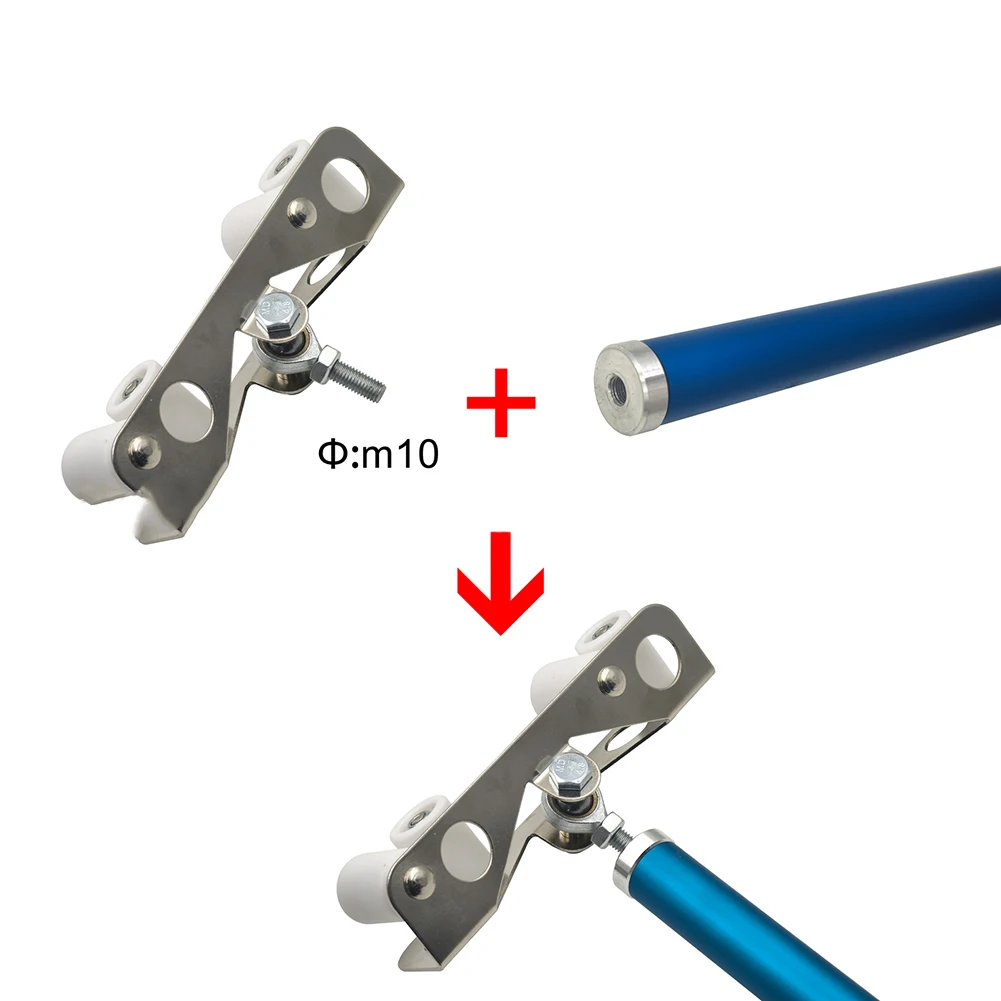 Strumento a rullo angolare interno regolabile per cartongesso con doppio meccanismo di rotolamento per una finitura angolare impeccabile e liscia