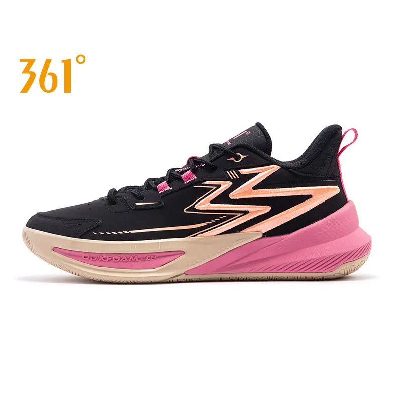 

361 Degrees BIG3 Team 2.0 Leather Men's Basketball Shoes Sport Cushioning Wear-Resistant Protection Ankle Sneakers 672431124
