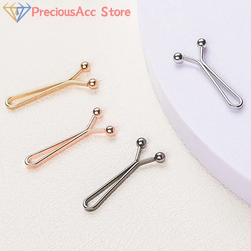 4Pcs Adjustable Waist Tightener Buckles Detachable Pants Skirt Clips for Jeans Sleeve Reduction Clothing Repair Daily Use