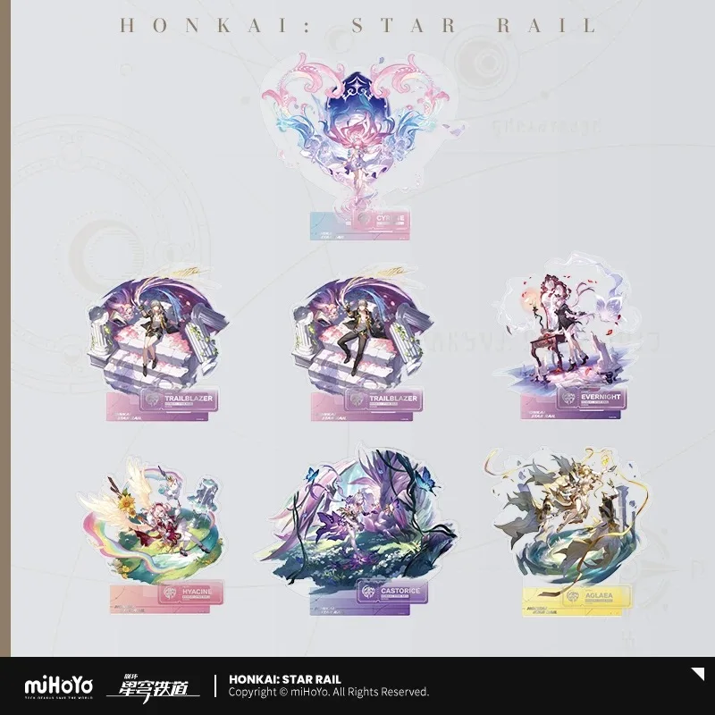 

Pre Sale miHoYo Official Honkai Star Rail Character Art Series Acrylic Standing Sign - Memory Fate Cosplay Cyrene Trailblazer