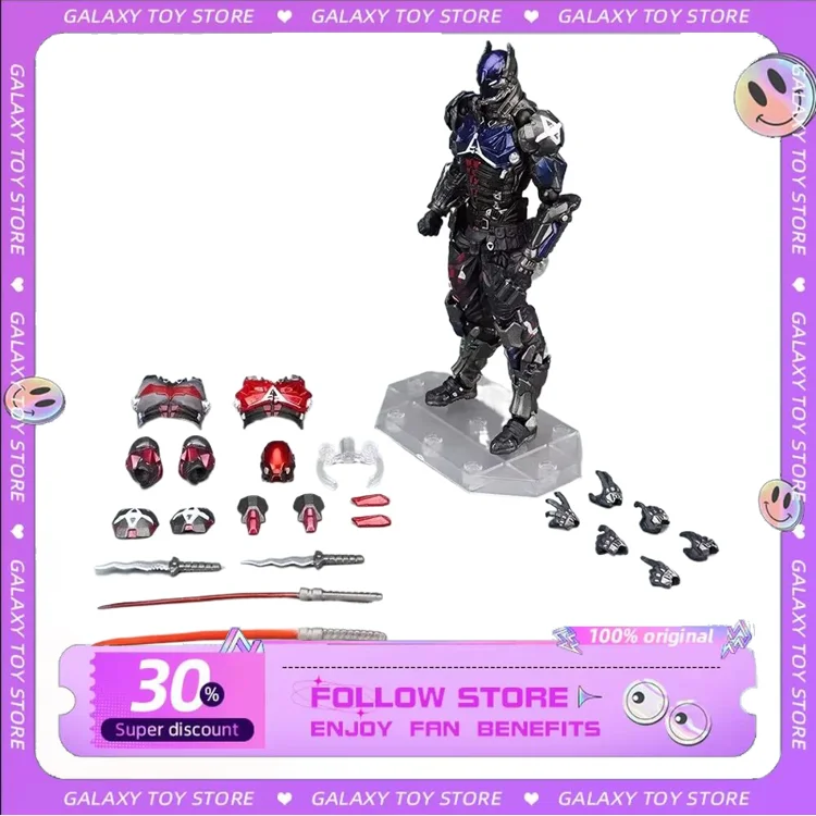 17cm Batman Arkham Knight Action Figure Game Peripherals The Joints Are Movable Ornaments Collection Desktop Display Gift Toys