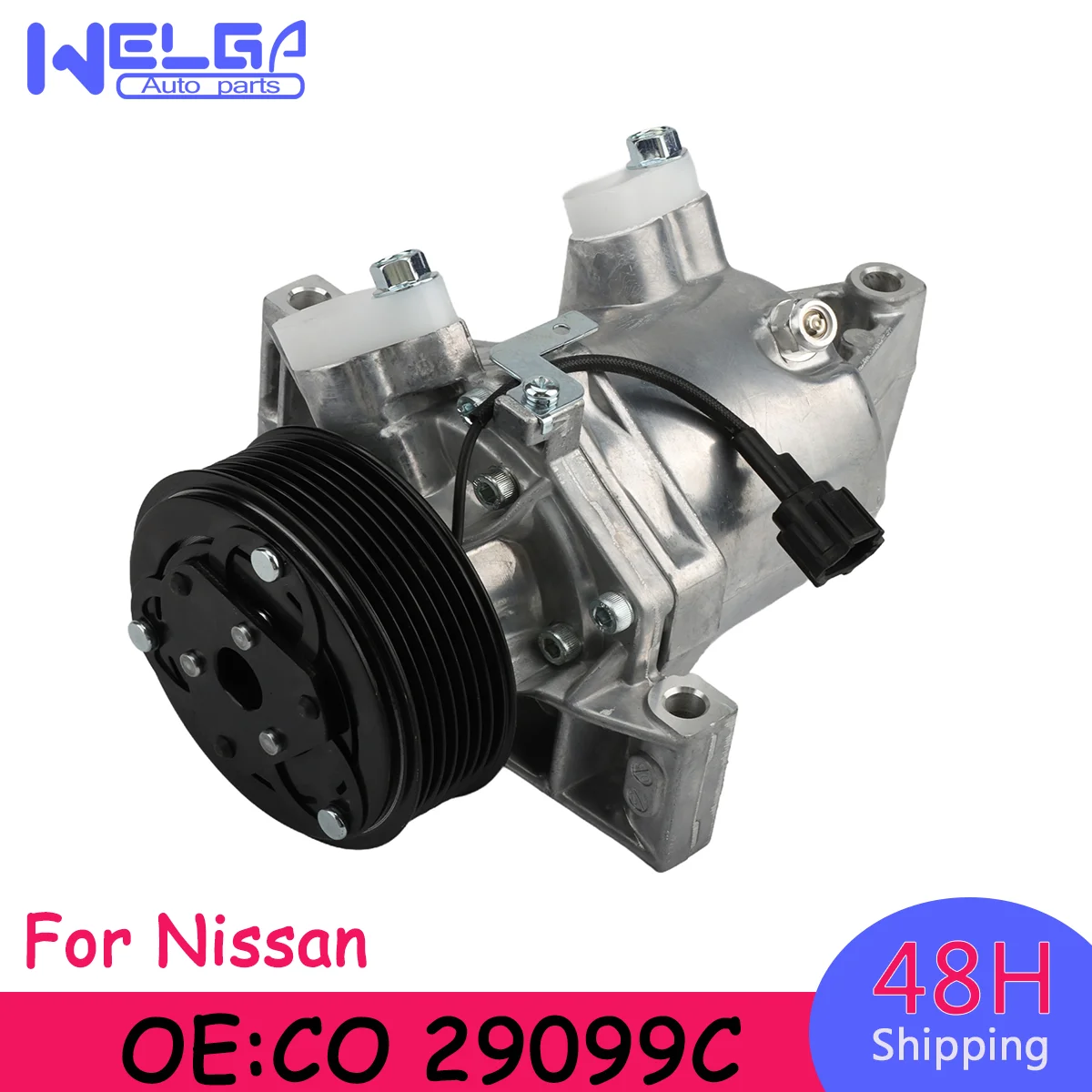 

Компрессор кондиционера CO 29099C + муфта для Nissan Versa L4 1.6L 2012-2019, для Nissan Juke L4 1.6L 2014-2017