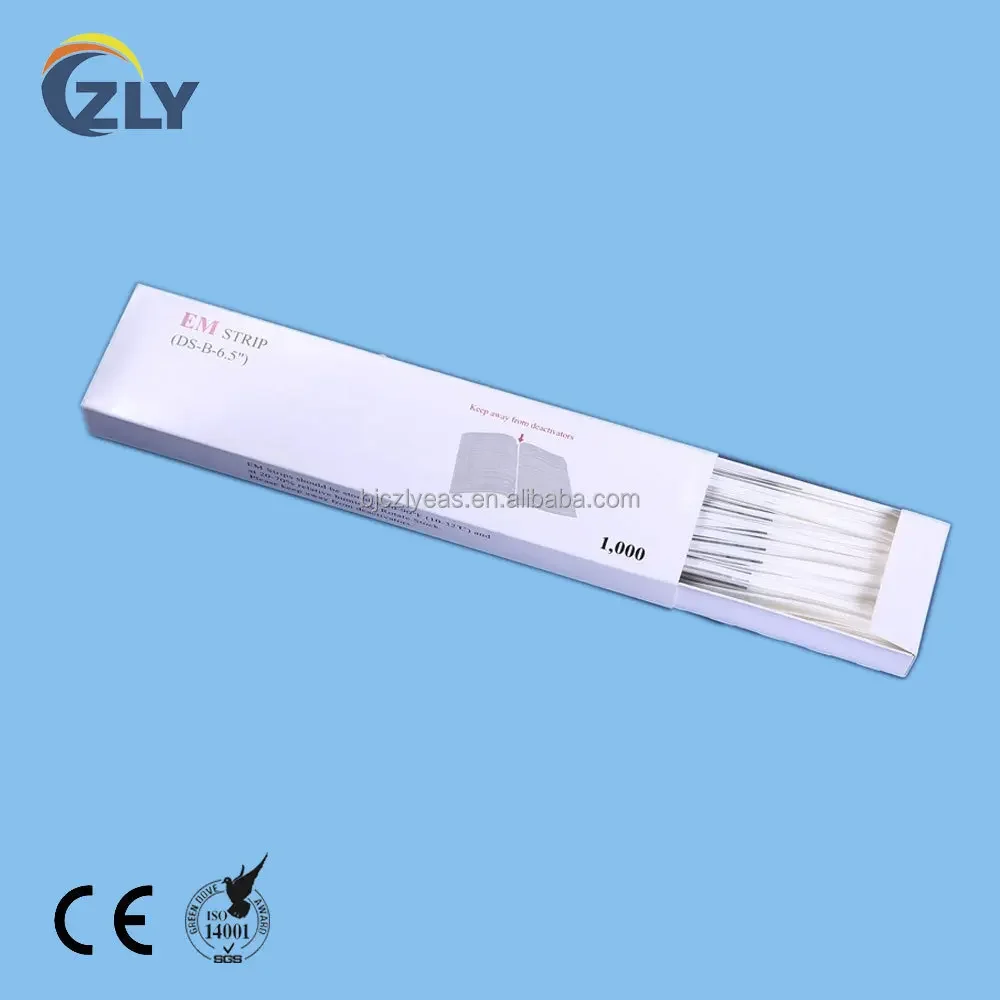 EAS EM Anti theft Doppelseitige Magnetische Streifen Für Buch shop